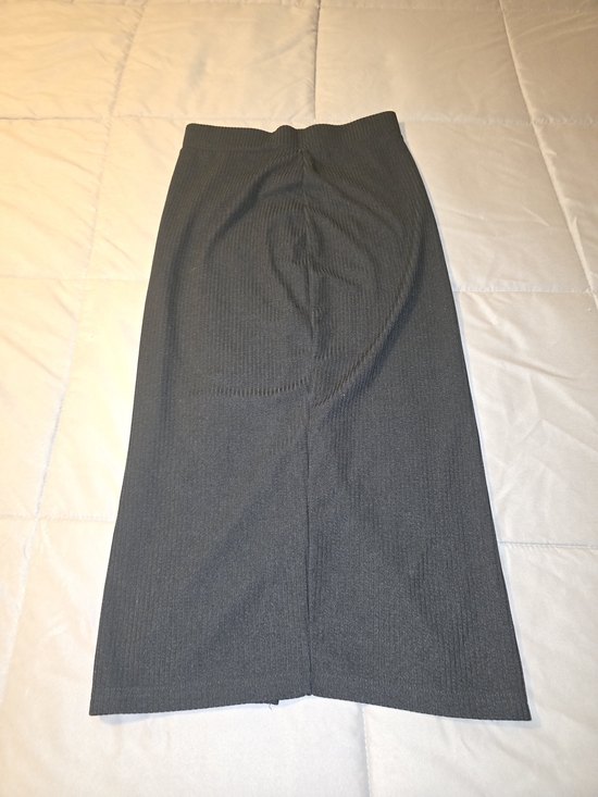 boture Dresses & Skirts - Ribbed Pencil Skirt in Charcoal Gray